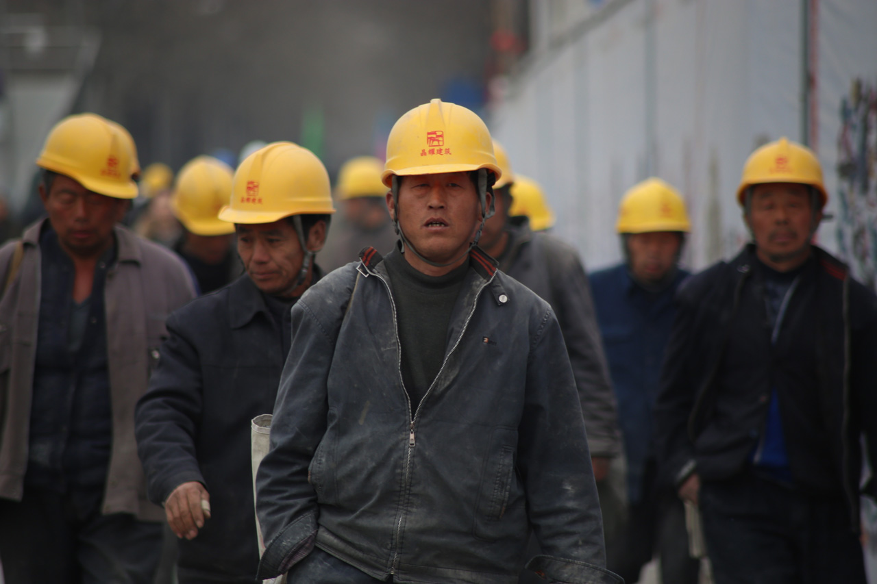 Chinese workers